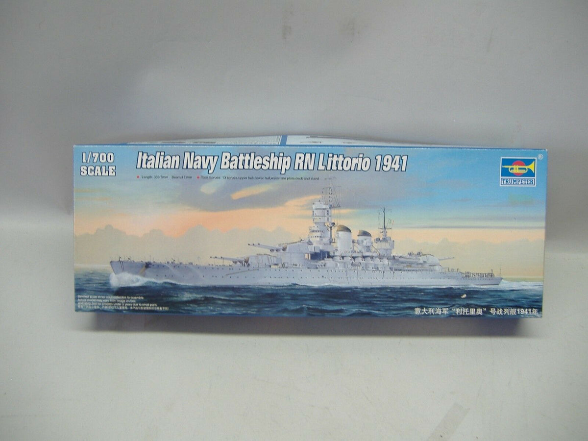 Trumpeter 05778 CORAZZATA RN LITTORIO 1941 1:700 Kit di modellismo