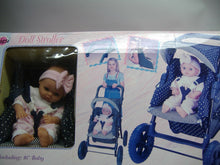 Laden Sie das Bild in den Galerie-Viewer, LISSI  Doll Stroller Kinderwagen/Buggy 16&quot; mit Baby Doll NEU &amp; OVP