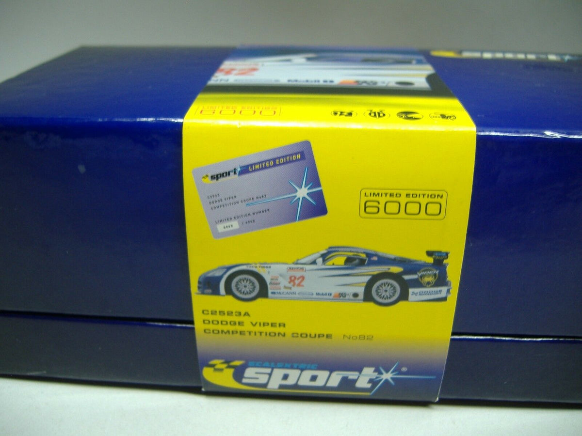 Scalextric C2523A DODGE VIPER Competition Coupe n°82 Limited