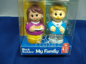 Mega Bloks 8050 Blok Buddies "My Family"  4 Figuren NEU & OVP