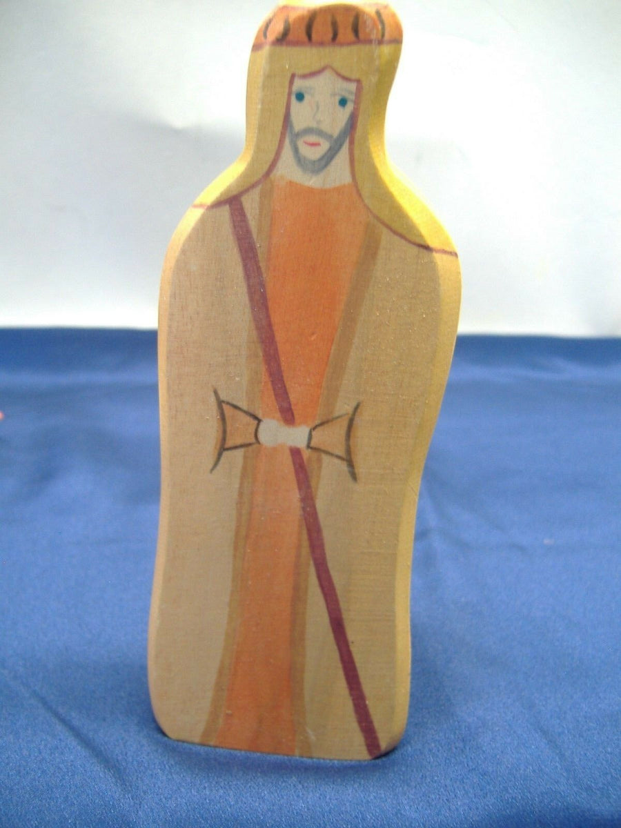 Holztiger Figur Josef - Naturholz-Spielfigur Für Kinder