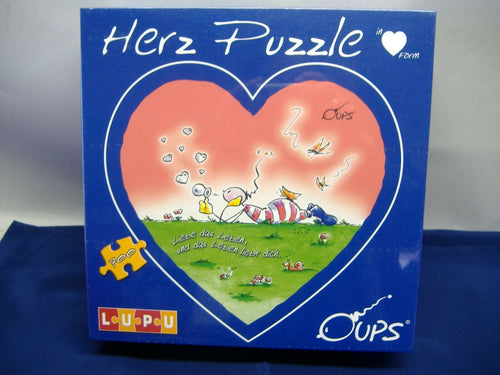 LUPU 700 Teile Puzzle Liebe das Leben und das Leben liebt dich