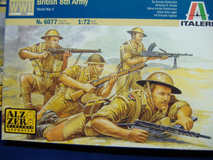 Italeri 6077 3x British 8th Army & 6064 British Com. / Revell 02507 1:72 Neu/Ovp