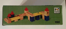 Laden Sie das Bild in den Galerie-Viewer, Plan Toys 9001 Build- N- Roll Murmelbahn aus Holz NEU &amp; OVP
