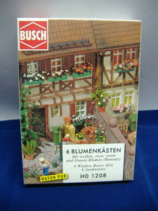 Busch H0 1202,1208,1205,1213,1218,1219 - Maisfeld & Blumen Neu & OVP