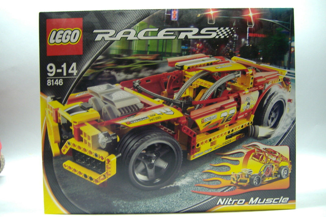 Lego Racers 8146 Nitro Muscle Rennwagen  Neu &  OVP