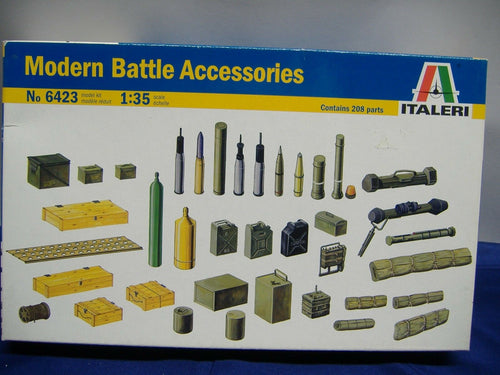 ITALERI 6423  Modern Battle Accessoires model kit 1:35 Neu & Ovp
