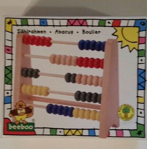 Beeboo 32411 Toy Company Zählrahmen pädagogisch wertvoll aus Holz NEU & OVP