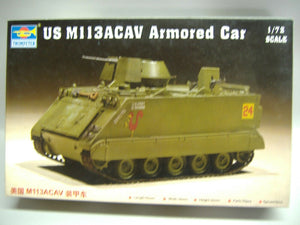 Trumpeter 07237 US M II3 ACAV  Armored Car 1:72 Neu & Ovp