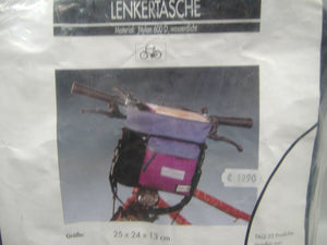 TAO 33 Lenkertasche Schwarz wasserdicht  m. integrierter Regenhaube NEU & OVP