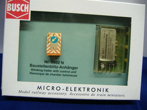 BUSCH 5952 N  Micro-Elektronik  Baustellenblitz-Anhänger  Neu & OVP