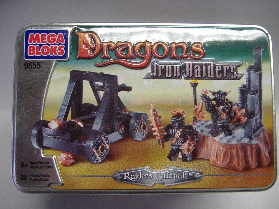 Mega Bloks 9655 Dragons Iron Raiders* Raiders Catapult*NEU & OVP