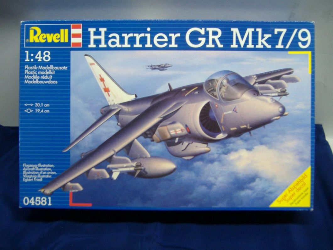Revell  04581 Harrier  GR Mk7/9 Niveau 5 Skill 1:48 Neu & Ovp