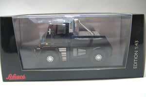 Schuco Metall- Standmodell 04648 Mercedes Benz Unimog U 500 Black E 1:43 NEU OVP