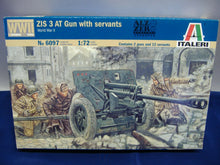 Laden Sie das Bild in den Galerie-Viewer, Italeri 6097 2x ZIS 3 AT Gun with servants/6057 &amp; 6069 /Hät 8061 Neu &amp; Ovp