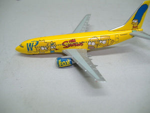 Herpa 560238 Boing 737-300 "The Simpsons" 1:400 Neu & OVP
