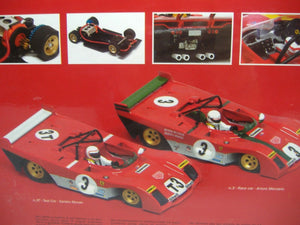 Slot.it  KW01 Ferrari 312 PB 1972 Targa Florio 2 cars - kit - analog NEU & OVP