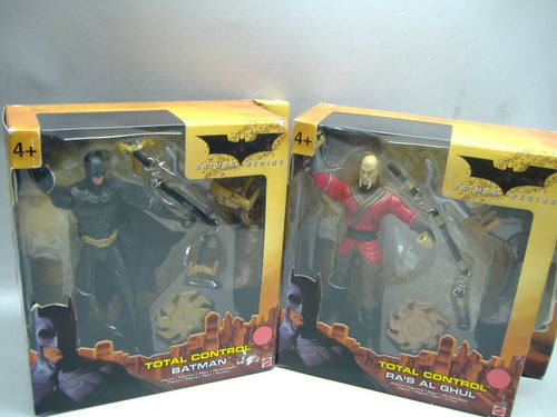 Mattel  Batman begins  RA´S AL GHUL & BATMAN NEU & OVP