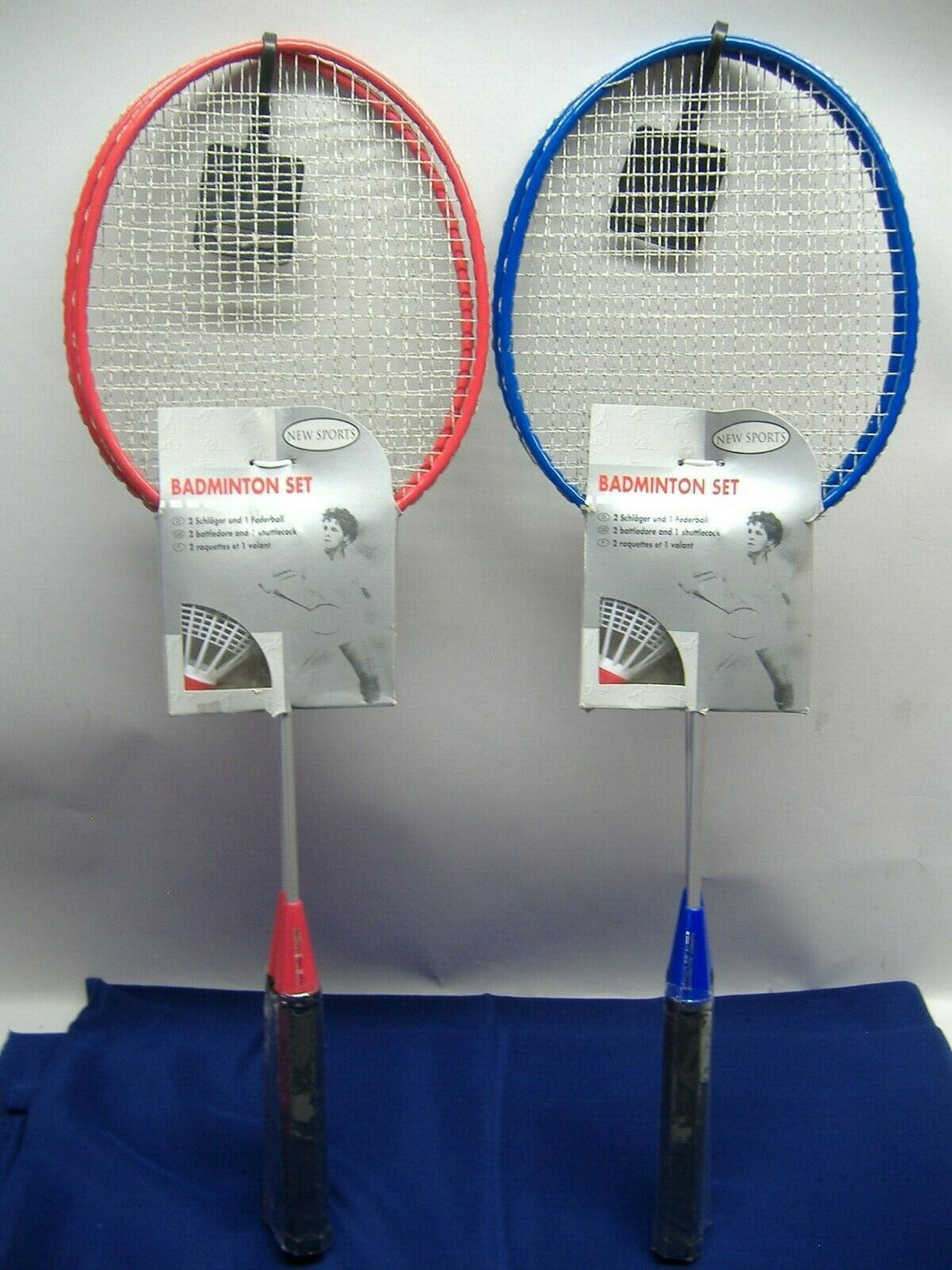 The Toy Company 7411078 New Sports 2x Badminton Set   NEU & OVP