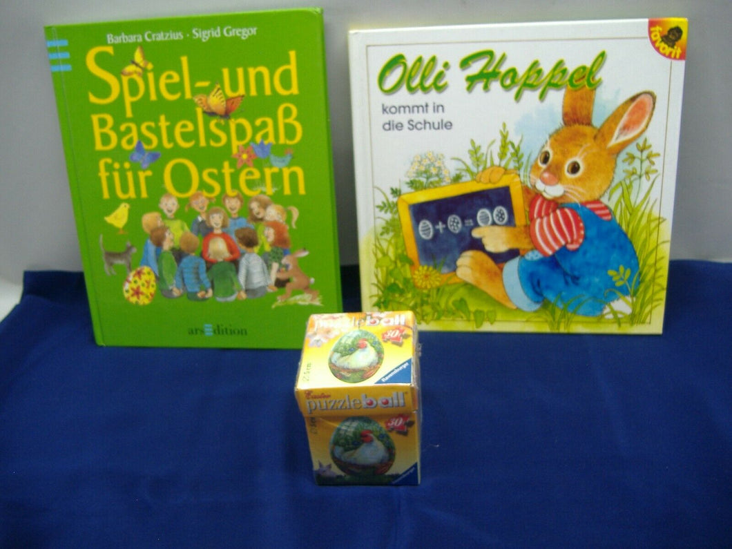 Osterset 3-teilig* Puzzleball, Buch 