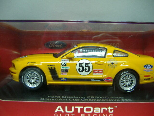 AutoArt 13722 analoges Rennbahnauto Slotcar Ford Mustang FR 500C 1:32 NEU & OVP