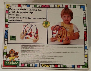 Beeboo 34002 Toy Company Motorikschleife pädagogisch wertvoll aus Holz NEU & OVP