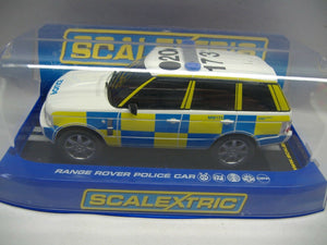 SCALEXTRIC analog C2808  Range Rover Police Car NEU & OVP