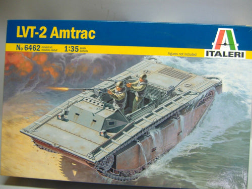ITALERI  6462 LVT-2 Amtrac model kit 1:35 Neu & Ovp