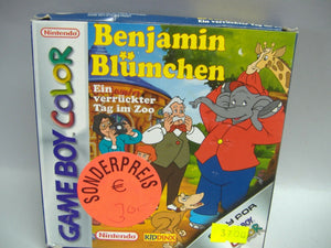 Nintendo Gameboy Color Spiel "Benjamin Blümchen -ein verrückter Tag." NEU & OVP