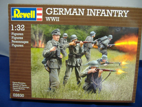 Revell 02630 GERMAN INFANTRY WWII  Figuren 1:32 Neu & OVP