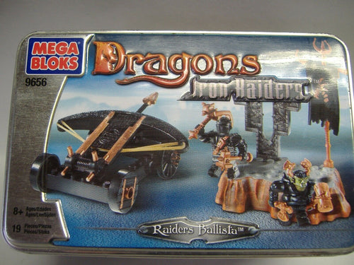Mega Bloks 9656 Dragons Iron Raiders Raiders Ballista NEU & OVP