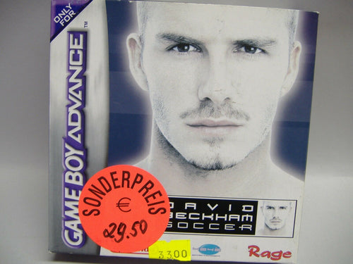 Nintendo Gameboy Advance Spiel David Beckham Socce NEU & OVP