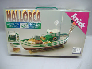 krick 23614  Mallorca Fischerboot Holzbaukasten 1:30 Neu & OVP