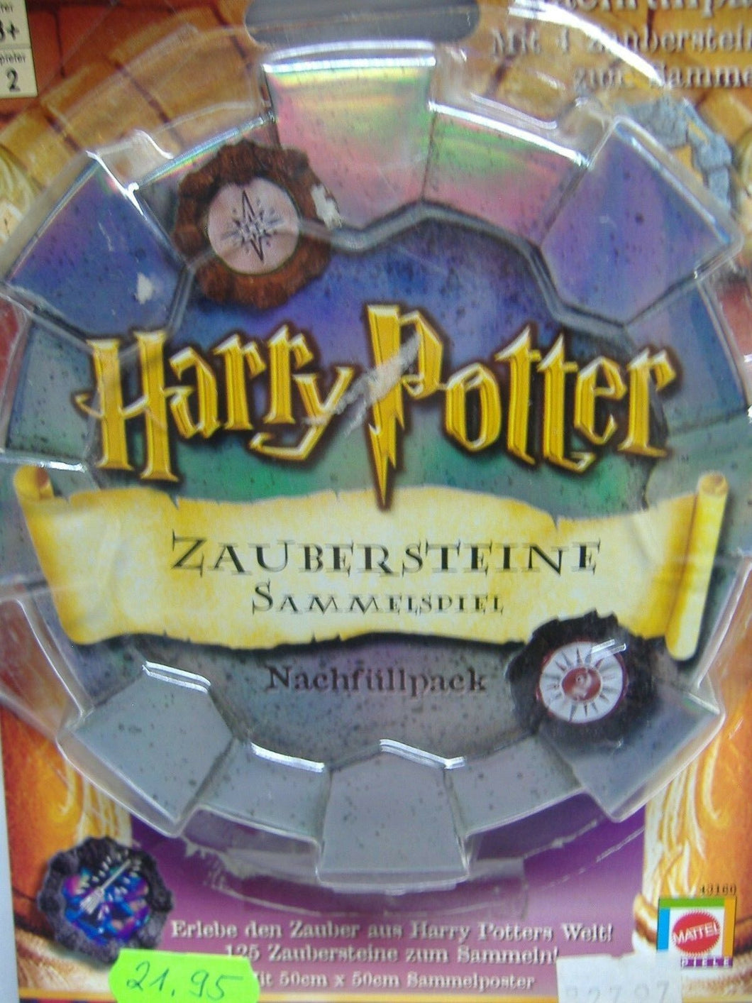 Harry Potter ZAUBERSTEINE SAMMELSPIEL- Nachfüllpack Mattel NEU & OVP