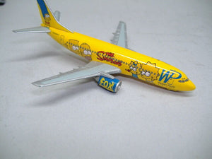 Herpa 560238 Boing 737-300 "The Simpsons" 1:400 Neu & OVP