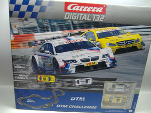 Carrera 30166 Digital 132 DTM Challenge AMG MB Coulthard & BMW Neu & OVP
