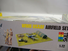 Laden Sie das Bild in den Galerie-Viewer, Airfix 06903 WWII USAAF Airfield Set 1:72 Diorama Skill 2 neu &amp; Ovp