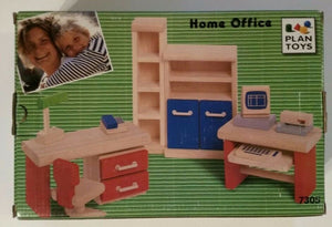 Plan Toys 7305 Home Office qualitativ hochwertig aus Holz NEU & OVP