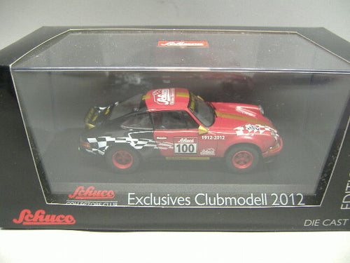 Schuco 450371400 Standmodell Porsche 911 RSR SCC2012 1:43 NEU & OVP