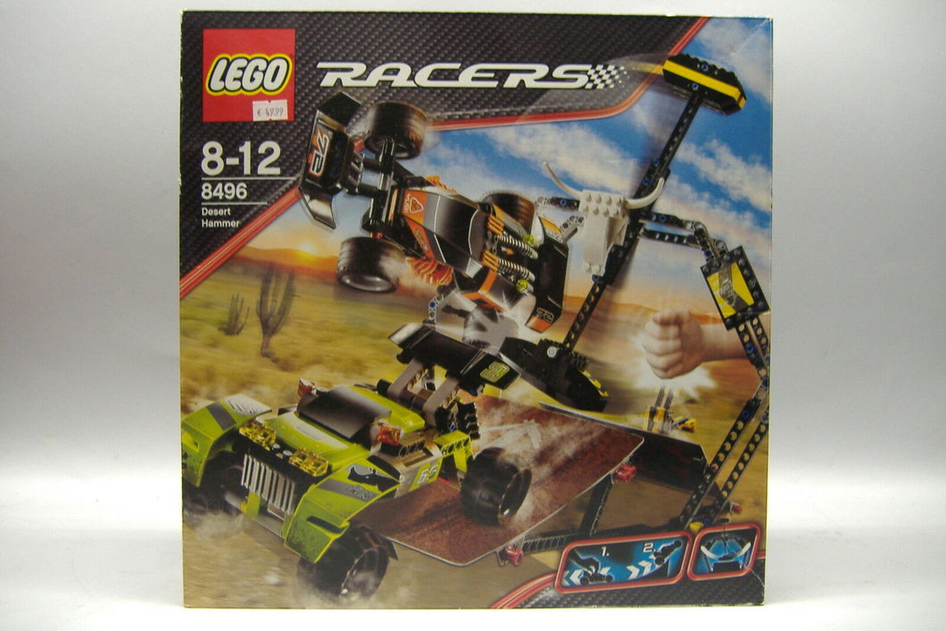 Lego Racers 8496 Dessert Hammer - 2 Rennwagen mit Rampe & Katapultstart Neu& OVP