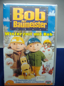 3 VHS-Kassetten  2 x Bob der Baumeister & Benjamin Blümchen als Ritter NEU & OVP