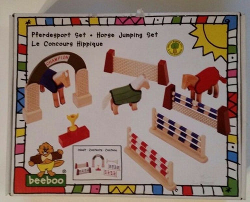 Beeboo 37329 Holzspielzeug* Toy Company Pferdesport NEU & OVP