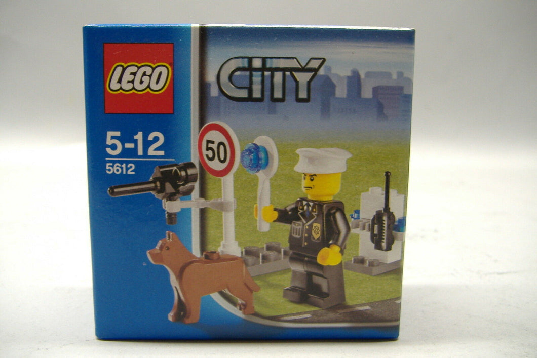 Lego City 5612 Polizist , Hund, Radarpistole & Zubehör 5-12 Jahre Neu & OVP