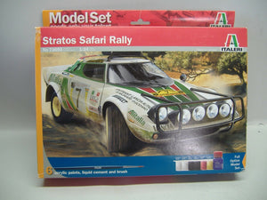 Italieri 73693 Stratos Safari Ralley Model Set 1:24 Neu & OVP