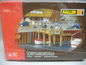 Faller 131011 H0 "Schiffs-Anlegestelle" & 1 x Faller Expert Kleber 25g NEU & OVP