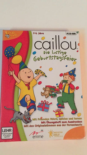 Emme TOGGO LINO Caillou die lustige Geburtstagsfeier PC CD-ROM NEU & OVP