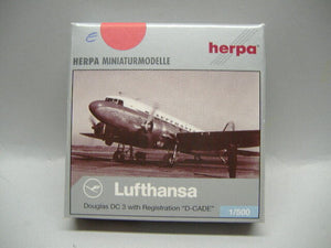 Herpa 516716 Douglas DC-3 "D Cade" 1:500 Neu & OVP