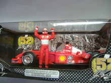 Laden Sie das Bild in den Galerie-Viewer, Mattel Hot Wheels* Ferrari F2001 Michael Schumacher rot 1:18* NEU &amp; OVP