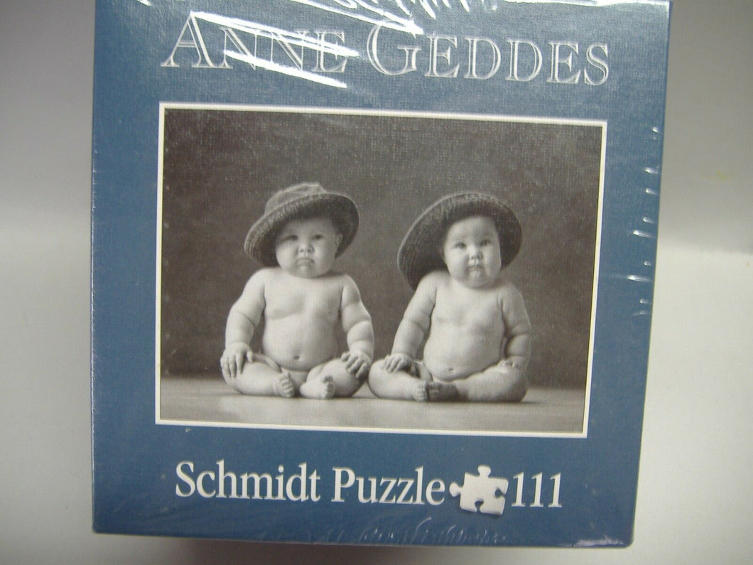 Schmidt Puzzle 111 - ANNE GEDDES -TWINS/ Zwillinge NEU & OVP