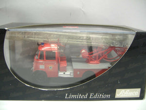 Schuco 02807 Mercedes-Benz L 319 "Feuerwehr" mit Drehleiter DL 18 1:43 NEU & OVP